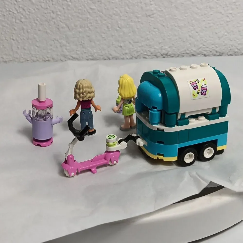 Lego Friends Mobile Bubble Tea Shop Replacements Loose Incomplete